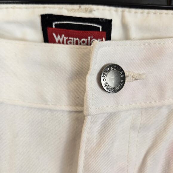 Thrashed White Painter Pant Jeans 36x32 Washed Red Dye Distressed Grunge Punk - Picture 4 of 8